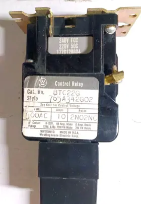 Westinghouse Btc22g Westinghous 10a 300v 2no 2nc 240v Coil Industrial Control Relay. Nos