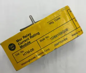 HTM-06 WESTINGHOUSE Mor Relay Rating Module