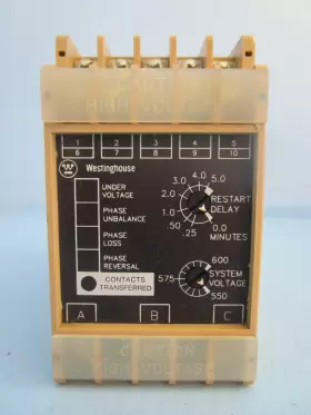SVM3AD WESTINGHOUSE Voltage Monitor Volt Relay Svm #3