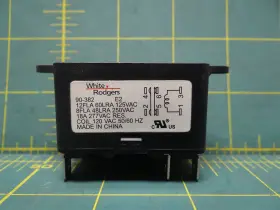 90-382 WHITE RODGERS Enclosed Fan Relay Coil Spno Spnc