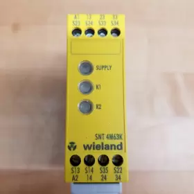 SNT-4M63K WIELAND Safety Relay #3