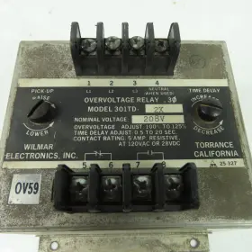 301TD-2X WILMAR Overvoltage Relay #2