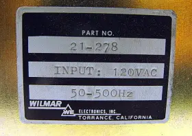 21-278 WILMER Relay Set #3