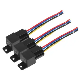 A23031400UX0798 X-AUTOHAUX Spdt Car Relay Pin Wires Harn