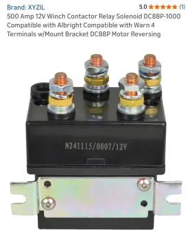 DC88P1000 XYZIL Winch Contactor Relay Solenoid Albright Amp