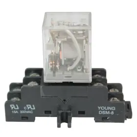 SKNP-2C-12VDC YOUNG Sky Relay Socket Zas