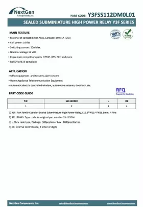 Y3FSS112DM YUANZE High Power Relay Next #3