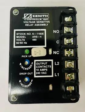 ARS-4 ZENITH Voltage Sensitive Relay Volt
