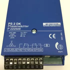 PS2DK ZIEHL SCHWAB HALL Phase Asymmetry Monitor Relay #2