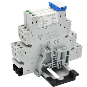 732688173614 ZJWZJH Miniature Power Relay Spdt Led Indica