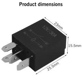 19034 ZYHW Pack Pin Car Relay Function Waterproof #2