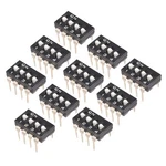 Uxcell 10 Pcs Black Dip Switch 1 2 3 4 Positions 2.54mm Pitch For Circuit Bre.... Fixed Price $17.35.