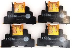 Allen-bradley Relay 700-hk32a2 & Socket 700-hn122 *set Of 4pcs*. Fixed Price $99.95.