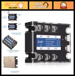 3 Phase Solid State Relay 40a Dc To Ac Input 3-32vdc Output 24-480vac Plastic Co. Fixed Price $39.99.