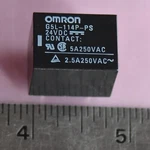 Omron G5l-114p-ps-dc24 Spdt Coil: 24vdc Contacts: 5a 250vac - Pcb G5le-114p-ps. Fixed Price $12.69.