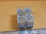 Nais Hc2-h-dc24v 5a 24v Dpdt Socket Mount Ice Cube Relays Qty 4 Nos. Fixed Price $25.00.