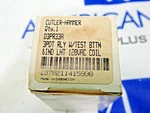 Cutler Hammer D3pr33a Relay W/test Button 120v Coil New. Fixed Price $36.00.