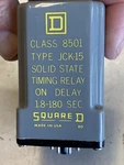 Square D 8501 Jck-15 Solid State Timing Relay Ser A. Fixed Price $17.50.