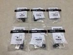 Lot Of 6 Black Box Fmt1080 Panel Mount Adapter Rj11 4 Wire. Fixed Price $16.25.
