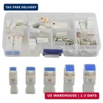 Wmycongcong 19 Sets Connector Waterproof 2 3 4 6 8 Pin Way Male And Female Plug. Fixed Price $26.79.