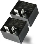 ( Pack Of 2) American Zettler Az2160-1a-15def - 40 A Miniature Power Relay. Fixed Price $10.99.