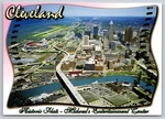 Postcard Ohio Cleveland Historic Flats Midwest Entertainment Center 11f. Fixed Price $5.00.