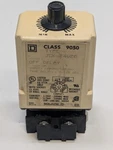 Square D 120v 1.2-120 Sec Electrical Timing Relay 9050-jck24v20 With Ab Base. Fixed Price $22.49.