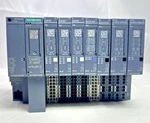 Siemens Im155-6pn St Et200sp I/o System W/ Di Dq Ai & Relay Bases. Fixed Price $750.00.