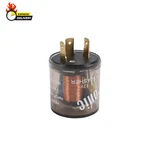 12v 3 Pin Electronic Led Flasher Relay Round Heavy Duty Turn Signal L. Fixed Price $19.13.