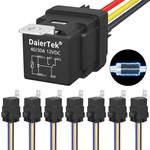 Daiertek 8 Pack 12v Relay With Built-in Diode & 12 Awg Harness Socket 30a/40a He. Fixed Price $49.74.