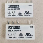 Lot Of 2! 2961105 Phoenix Contact Power Relay 6a 24vdc 5 Pins New. Fixed Price $10.95.
