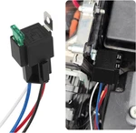 4pin 12v Relay With 30a Fuse,spst Normally Open Car 14 Awg Harness,un. Fixed Price $8.88.