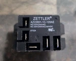 Zettler Az22801-1c-120ae- Spdt 40amp Mini Power Relay 120v Coil. Fixed Price $9.00.