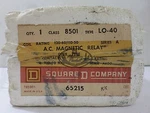 New Surplus Square D 8501 Lo-40 Ac Magnetic Relay Ser A. Fixed Price $85.00.