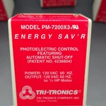Tri-tronics Pm-7200x3 Photoelectric Control Relay 120vac 12-pin. Fixed Price $48.99.