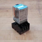 Releco C3-a30x/dc12v Relay With Pf113a-e Base, 1,3w, 10a - Used. Fixed Price $9.49.