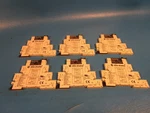Box Of 6 Allen Bradley 700-hls1z24-ex, Terminal Block Relay, W/ Socket. Fixed Price $65.99.