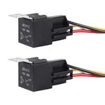 Diann 2pcs Car Relay With Harness 12v 40a 4 Pin Spst Sockets. Fixed Price $48.46.