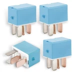 Dawfall 4 Pcs Car Ac Relay, 12 V Pin Plug And Play Retrofit Pcs, Blue. Fixed Price $16.10.