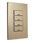 Leviton Rdgsw-4dg Greenmax 4 Buttons Digital Switch Decora , Gray. Fixed Price $125.00.