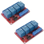 2pcs 4 Channel 5v Relay Module With Optocoupler High Or Low Level Trigger Exp.... Fixed Price $14.56.