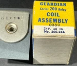 Guardian 200 Series Relay Coil Assembly, 0330 24v 60hz, 200-24a, Unused. Fixed Price $69.99.
