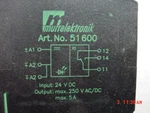 Lot Of 3 Murrelektronik 51600 Output Relay Module 24v. Fixed Price $32.50.