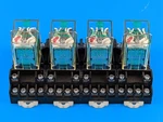 New Allen Bradley 700-hc24a1-4 Miniature Relay W/ 700-hn128 /b Socket (lot Of 4). Fixed Price $80.00.