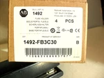Qty 4 - Allen Bradley 1492- Fb3c30 Fuse Holder New In Box. Fixed Price $90.00.