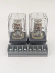 Potter & Brumfield R10-t1p2-v700, 24vdc Relay And Socket Base, Used, Lot Of 2. Fixed Price $24.00.