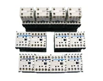 Mixed Lot (12) Schneider Telemecanique Control Relay W (4) Auxiliary Contact D9. Fixed Price $25.00.