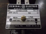 Ge 12hga11s98 Auxiliary Relay 125 Vac 60hz (wl17-1). Fixed Price $18.00.