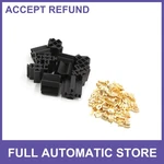 10pcs 6.3mm 5 Pins Car Power Relay Socket Connector With 50 Terminals. Fixed Price $15.90.