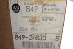 New Allen Bradley 849-zab33 Pneumatic Timing Relay Ser.b 849zab33. Fixed Price $750.00.